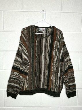< Vintage 90’s Florence Tricot Coogi Inspired Plus Size Sweater >